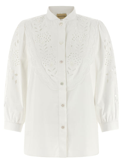 White Cotton Blouse