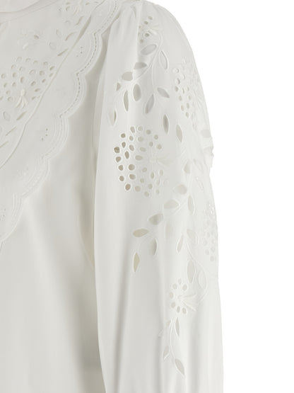 White Cotton Blouse