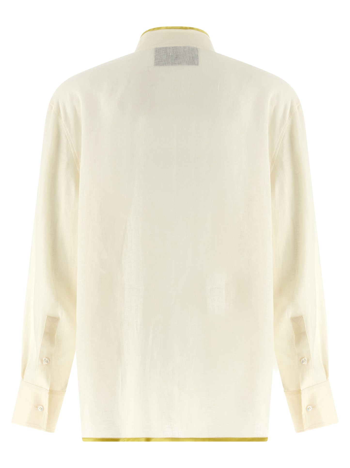 Beige Linen Blouse