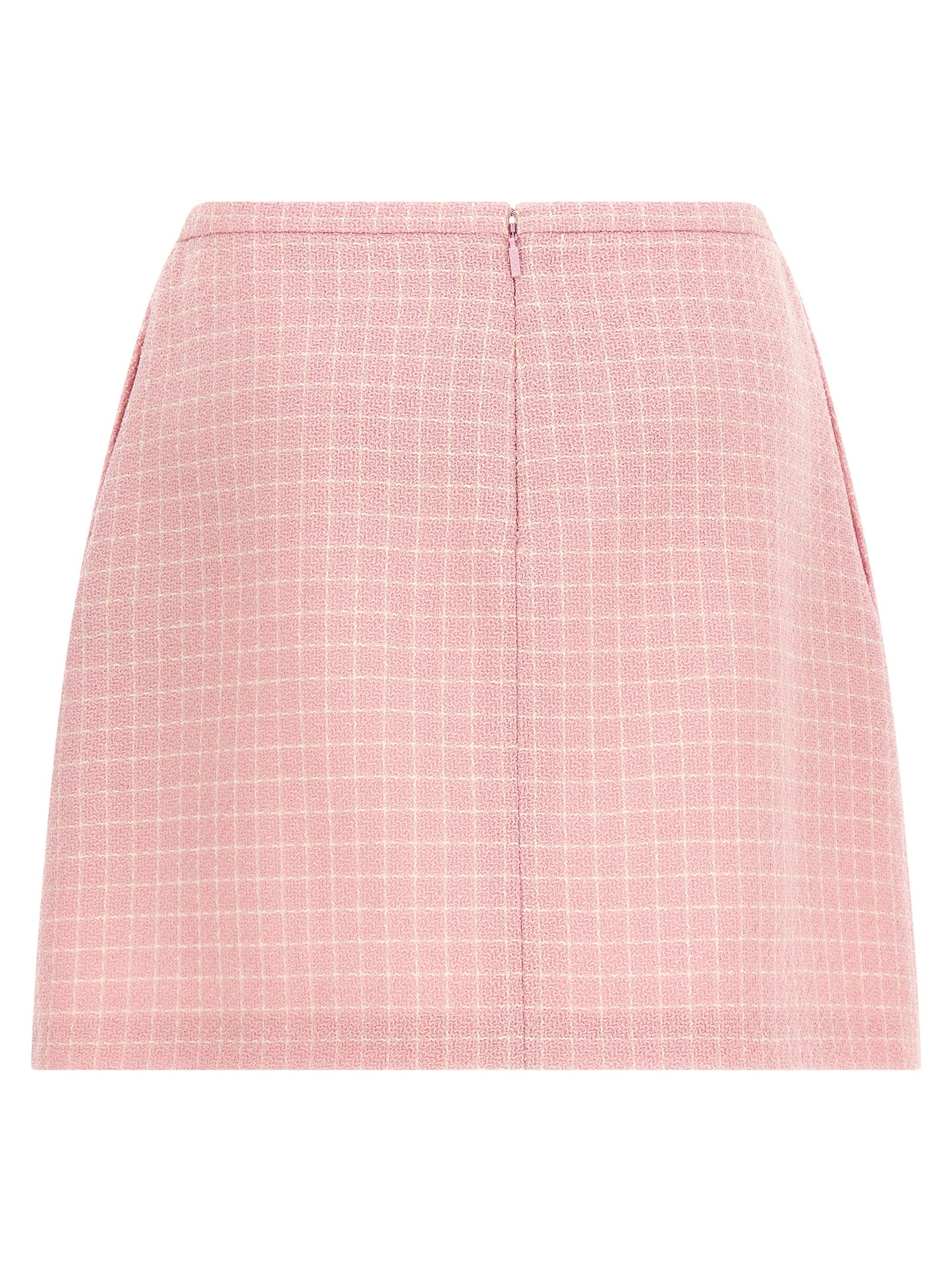 Multicolor Virgin Wool Long Skirt