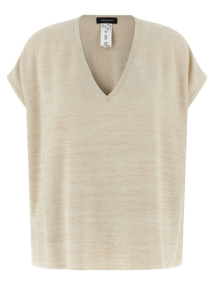 Gold Cotton Cardigan