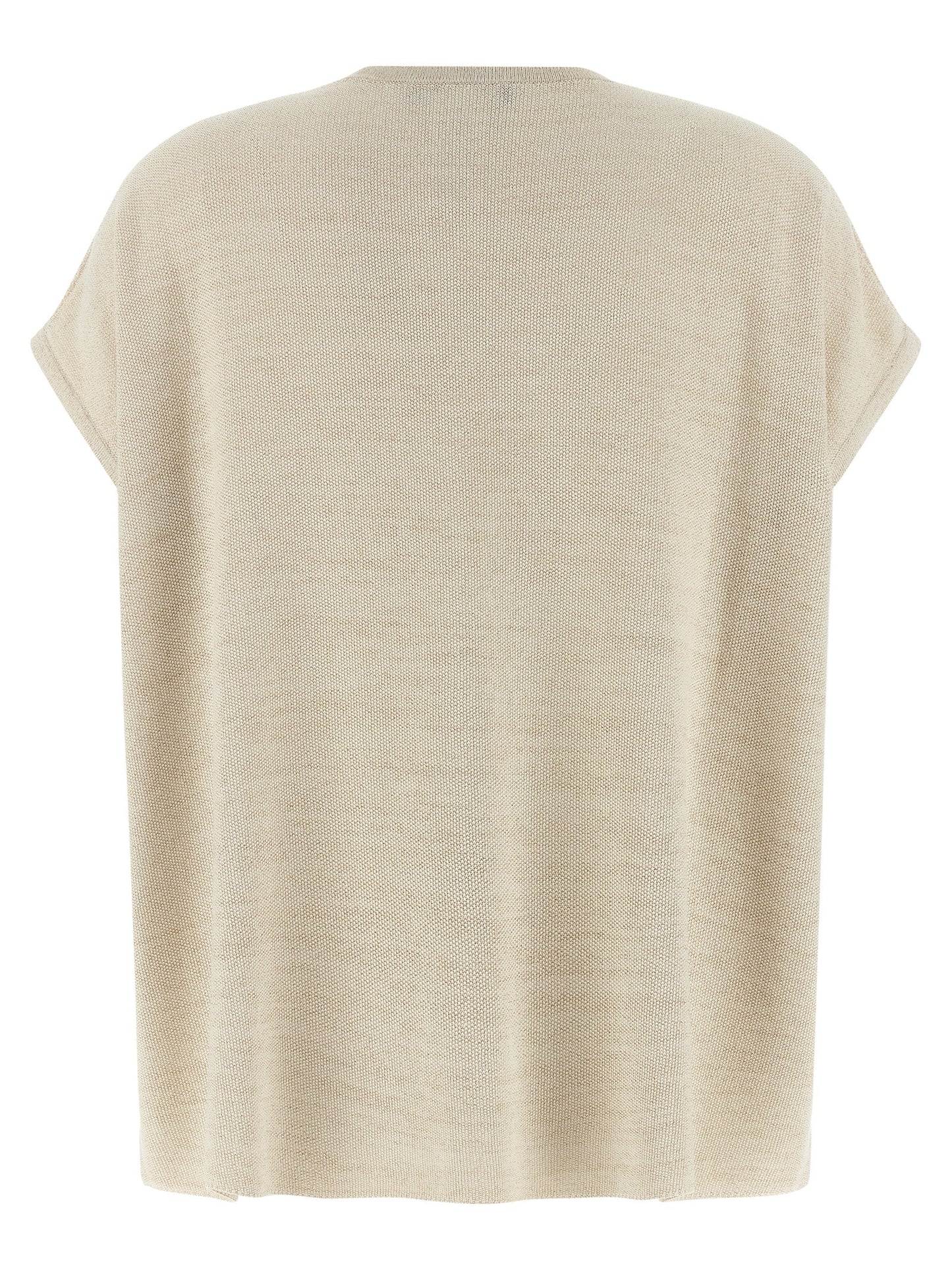 Gold Cotton Cardigan