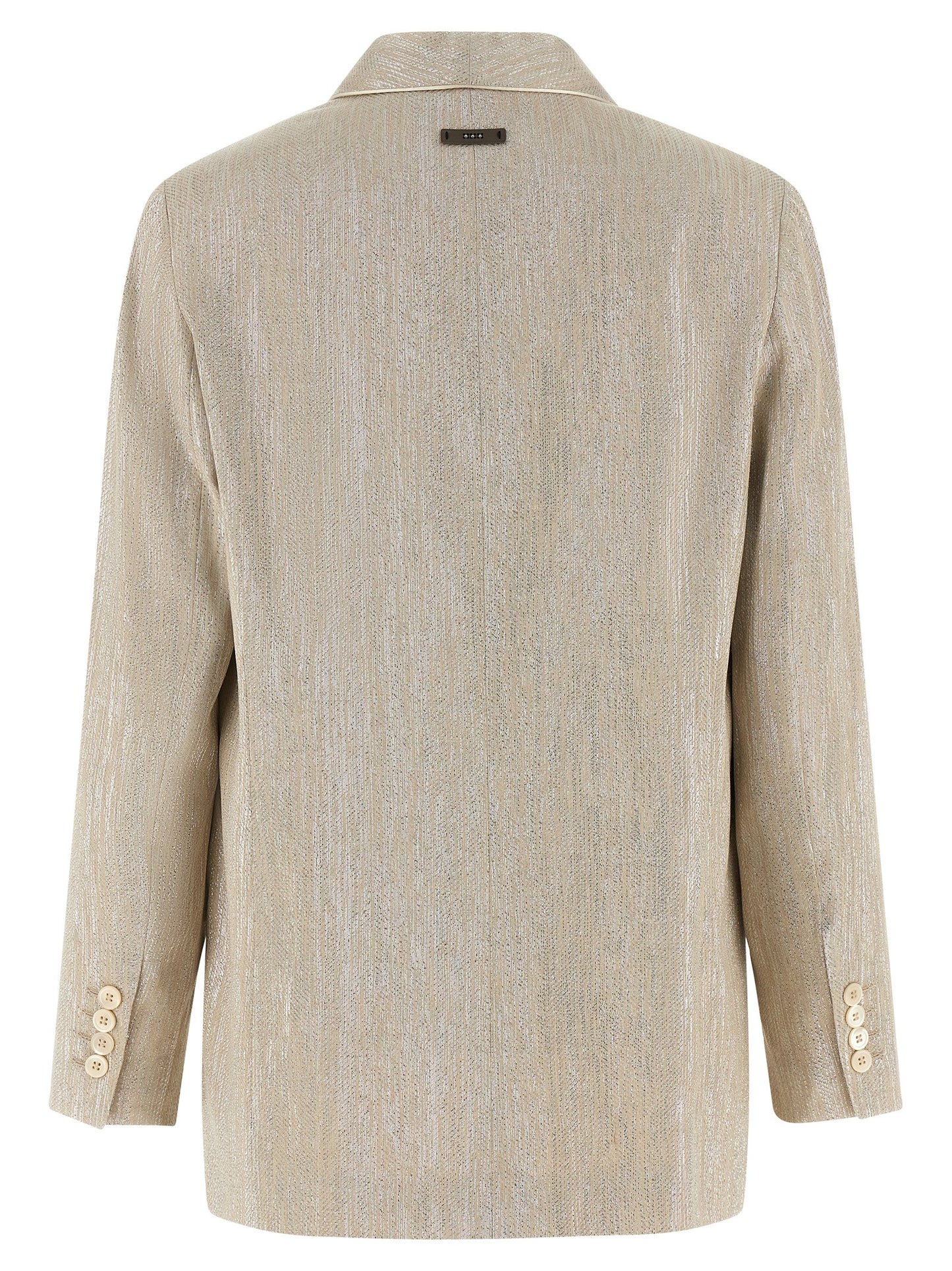 Beige Viscose Blazer