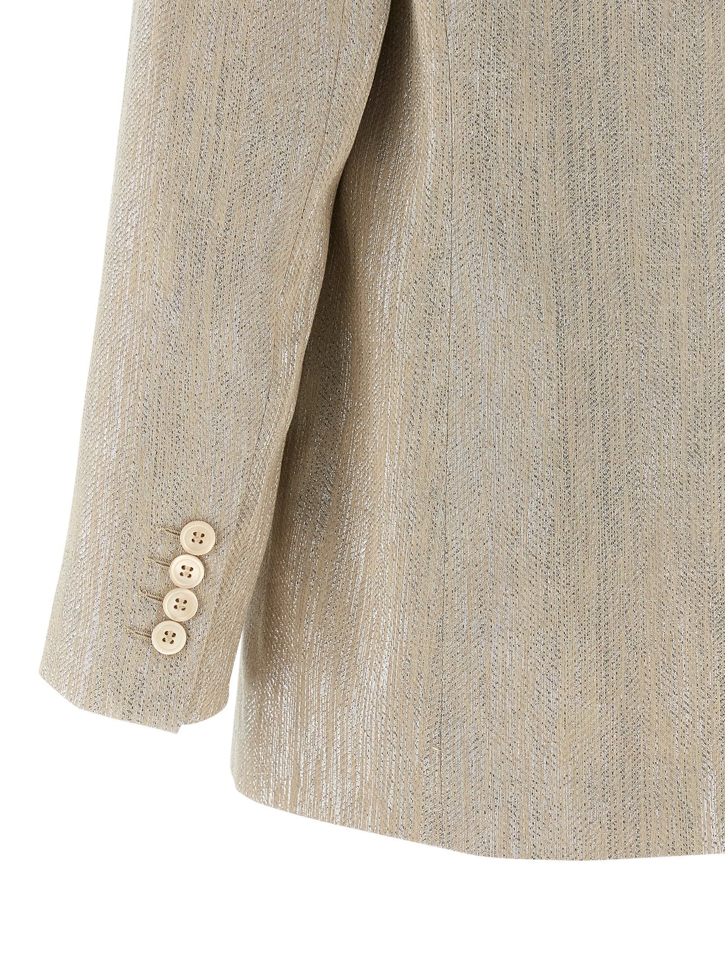 Beige Viscose Blazer