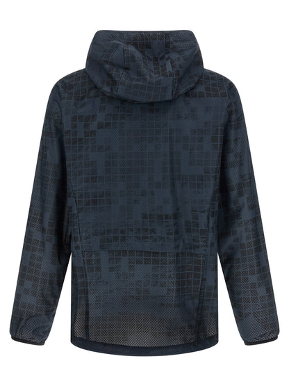 Blue Rubber Shell Jacket