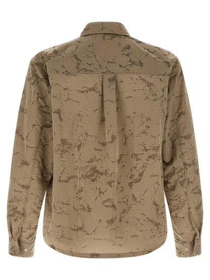 Beige Polyamide Blouse