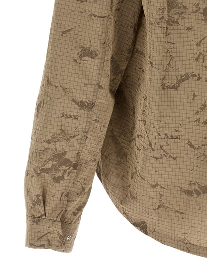 Beige Polyamide Blouse