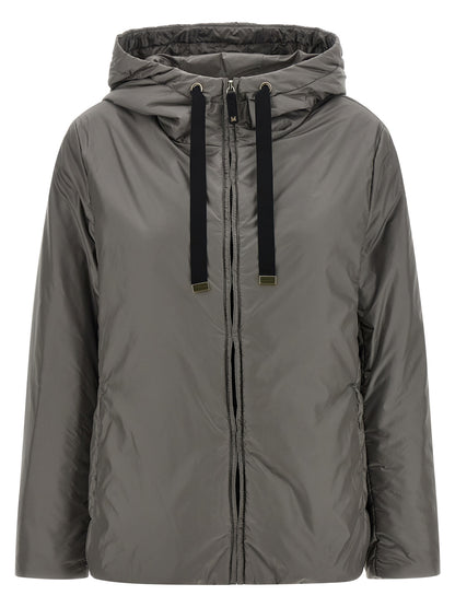 Gray Polyester Jacket