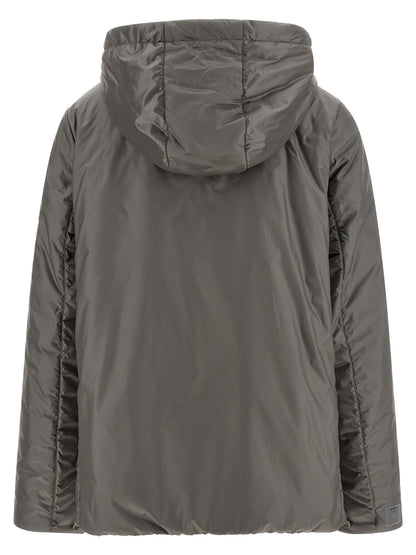 Gray Polyester Jacket