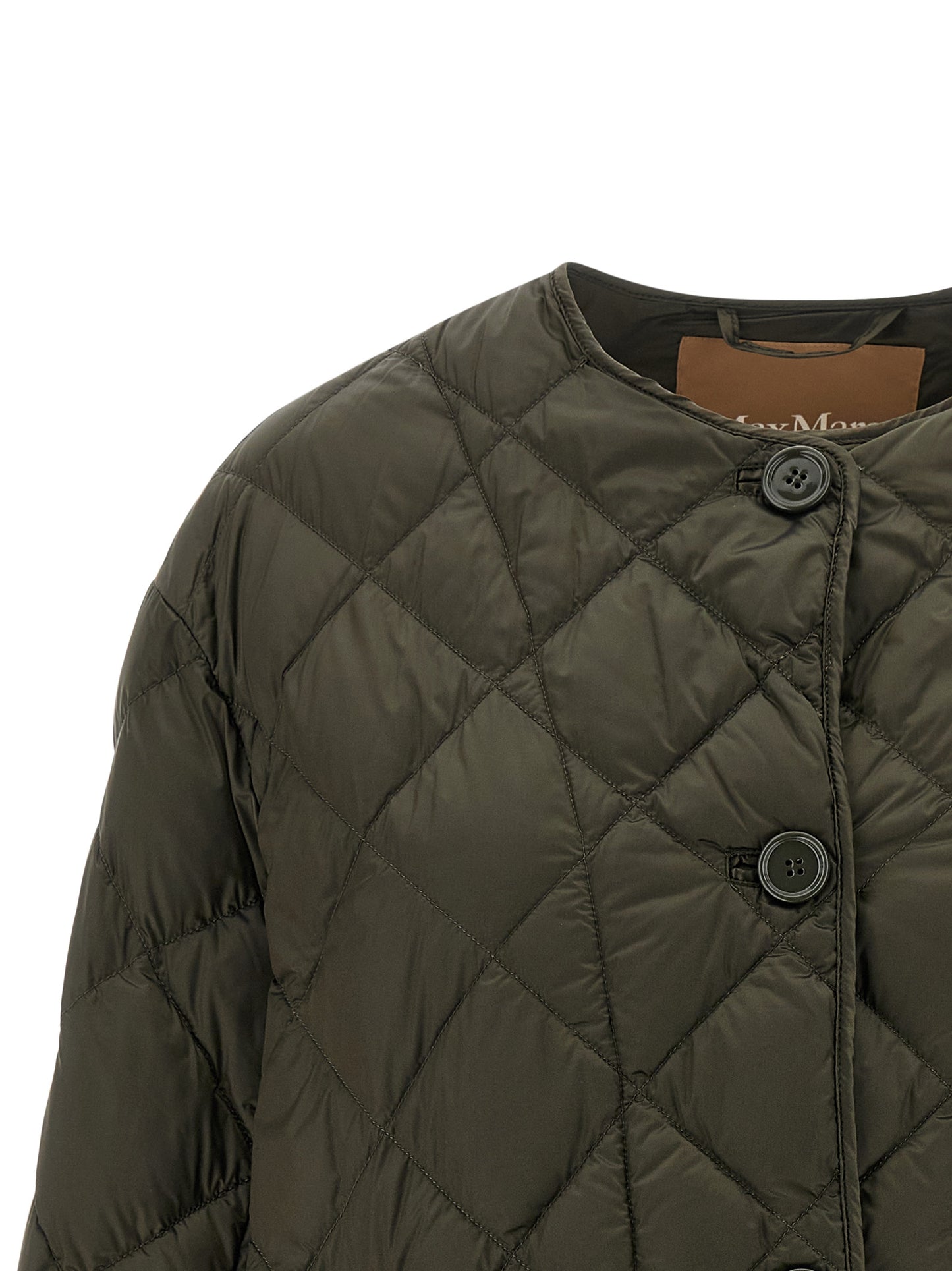 Bicolor Polyamide Full-Length Jacket