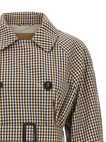 Brown Cotton Coat