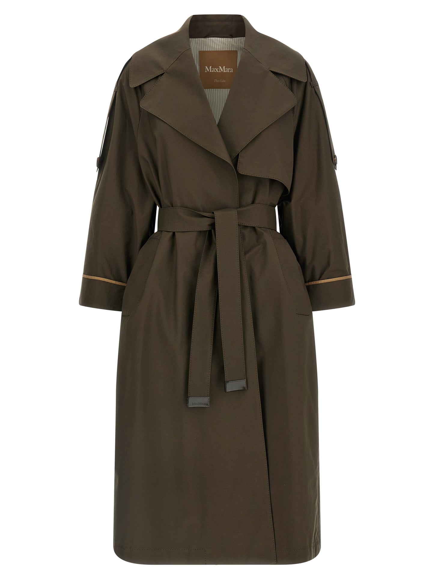 Bicolor Cotton Coat