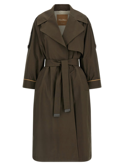 Bicolor Cotton Coat