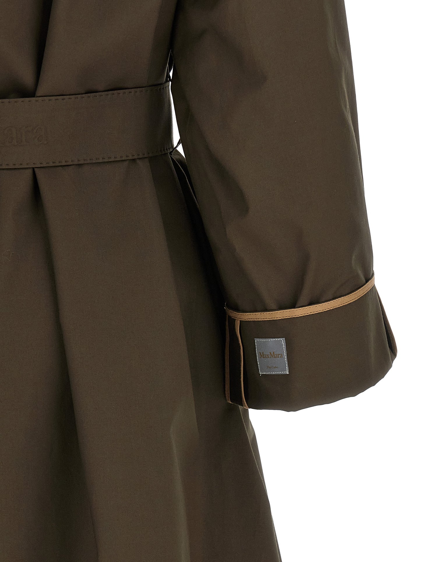 Bicolor Cotton Coat