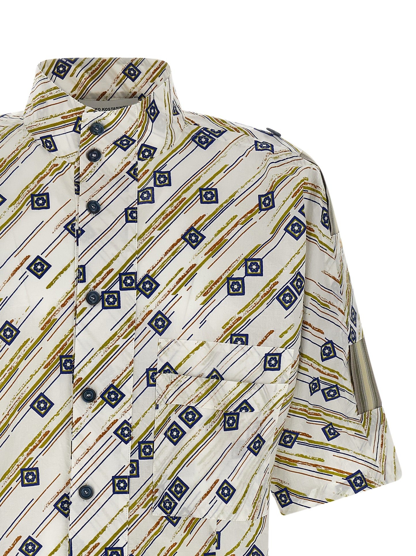 Multicolor Cotton Blouse