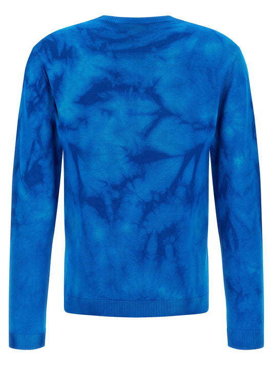 Blue Wool Cardigan
