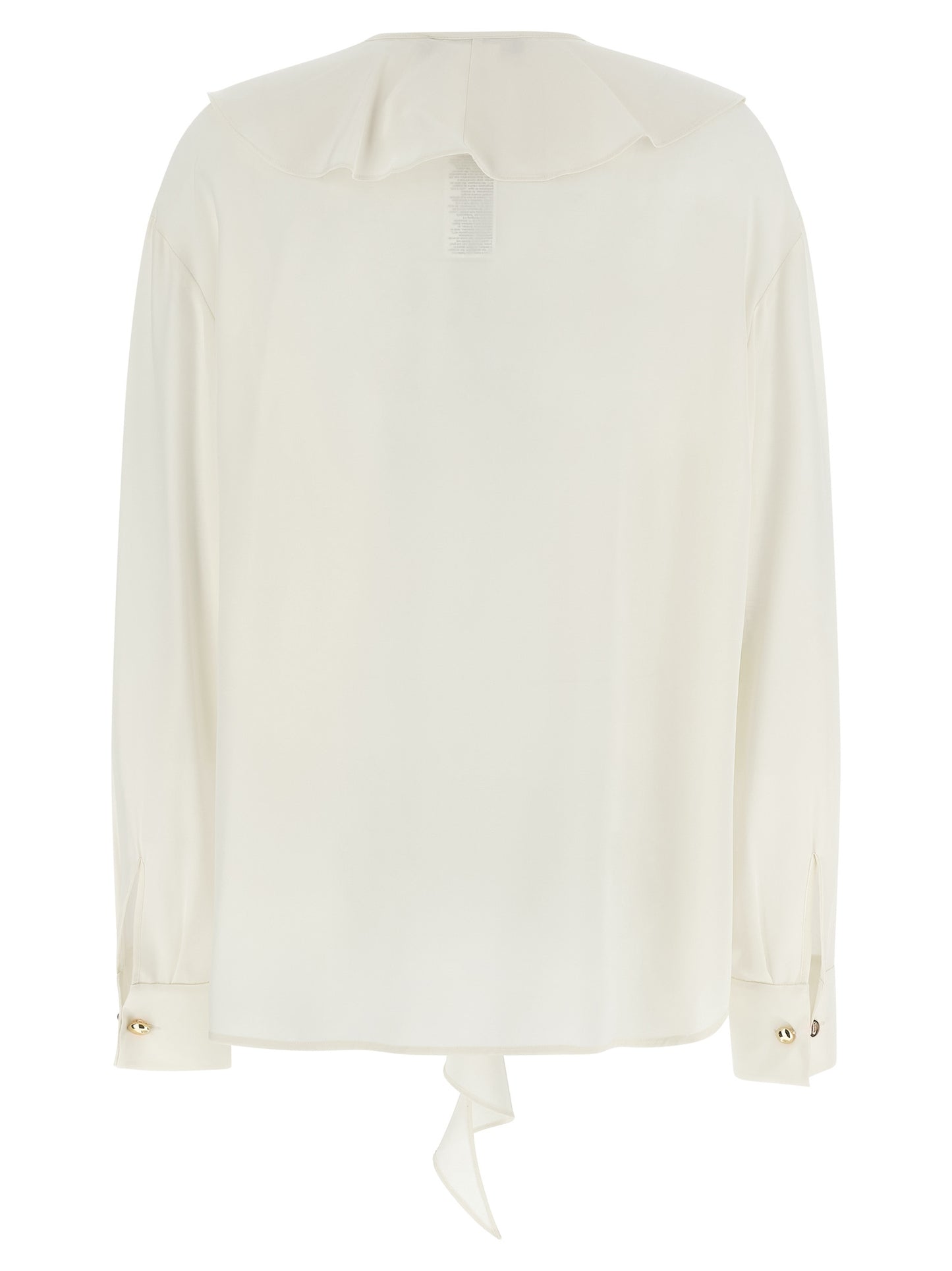 White Silk Blouse