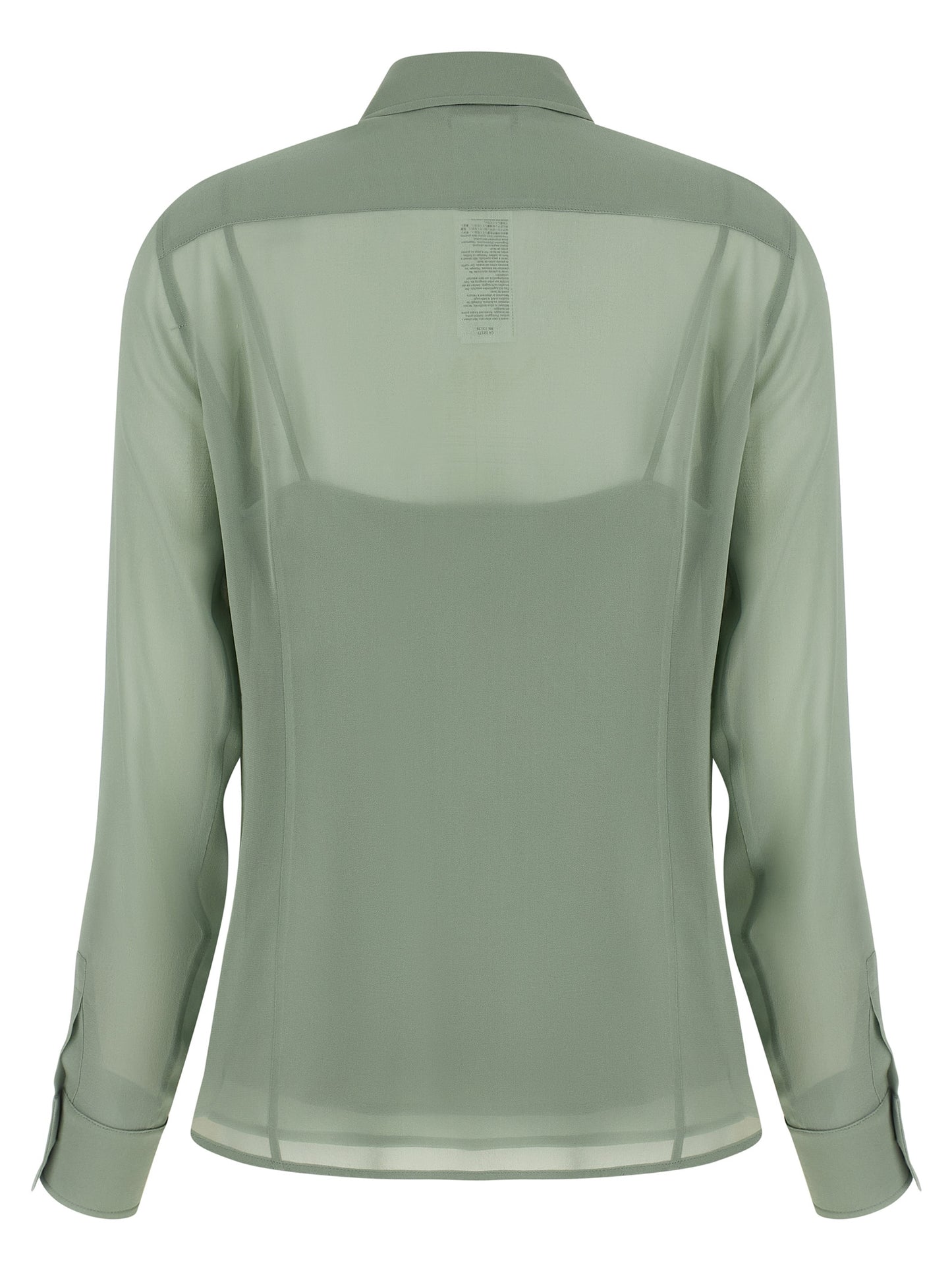 Bicolor Silk Blouse
