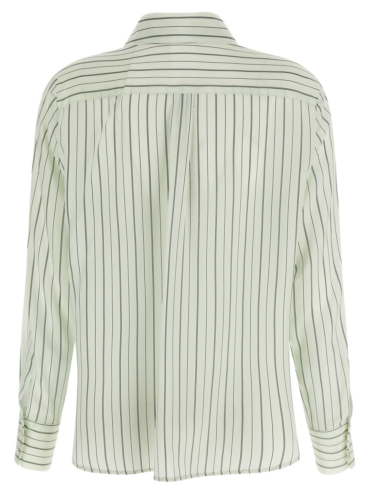 Bicolor Silk Blouse