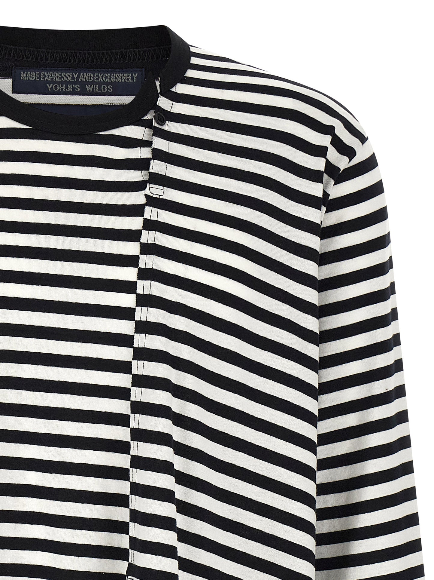 Bicolor Cotton Cardigan