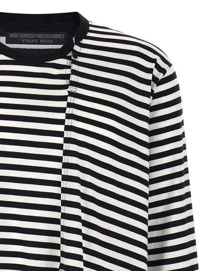 Bicolor Cotton Cardigan
