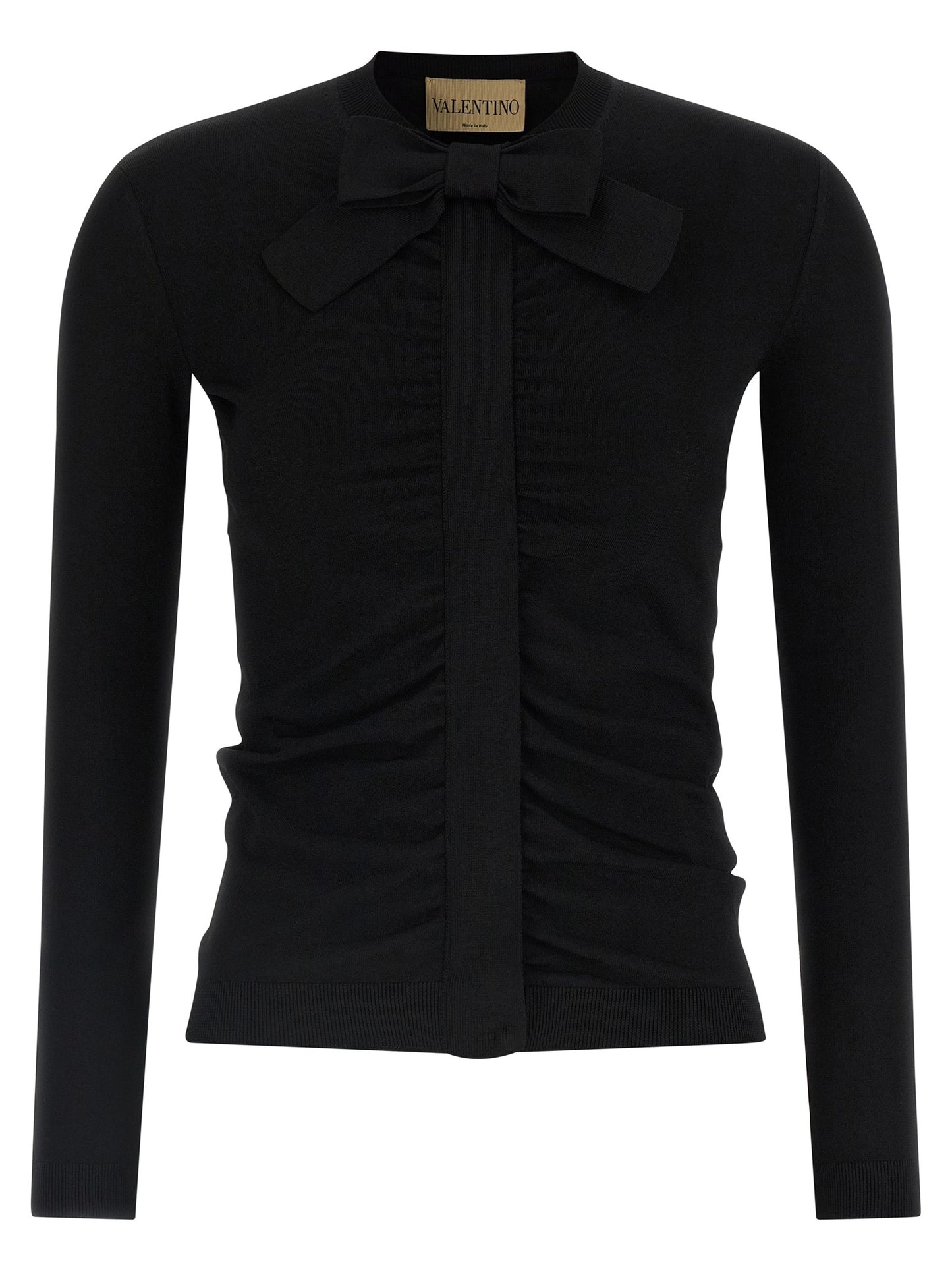 Black Viscose Cardigan