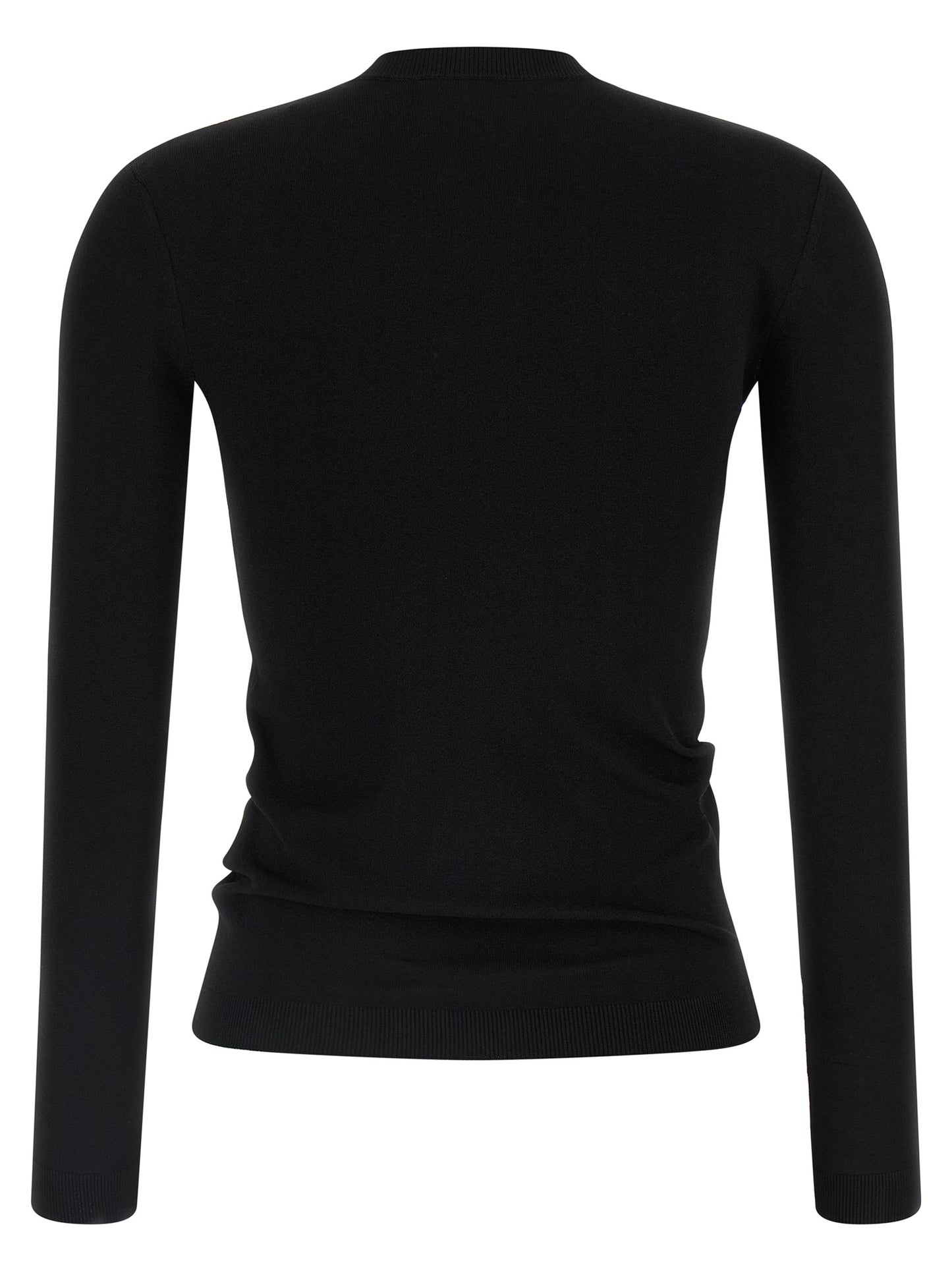 Black Viscose Cardigan