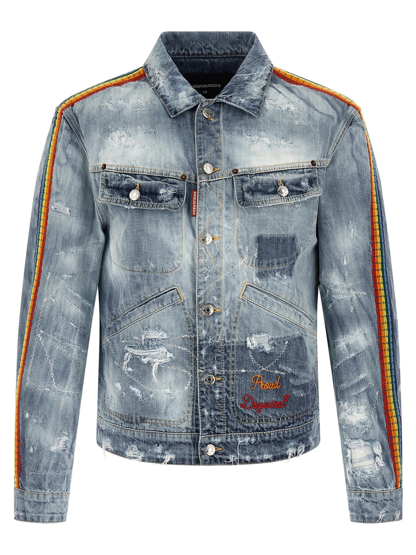 Blue Cotton Denim Jacket
