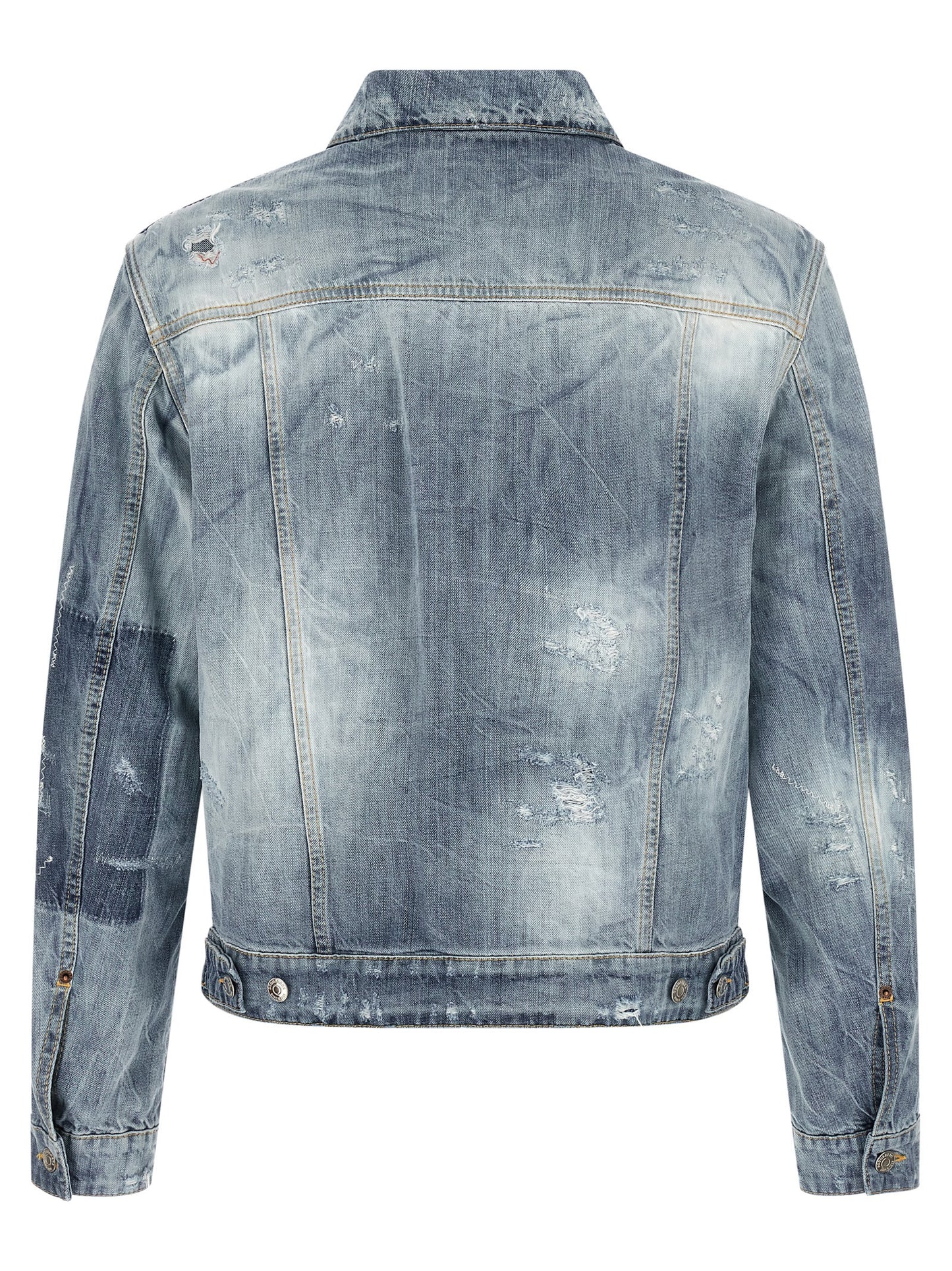 Blue Cotton Denim Jacket