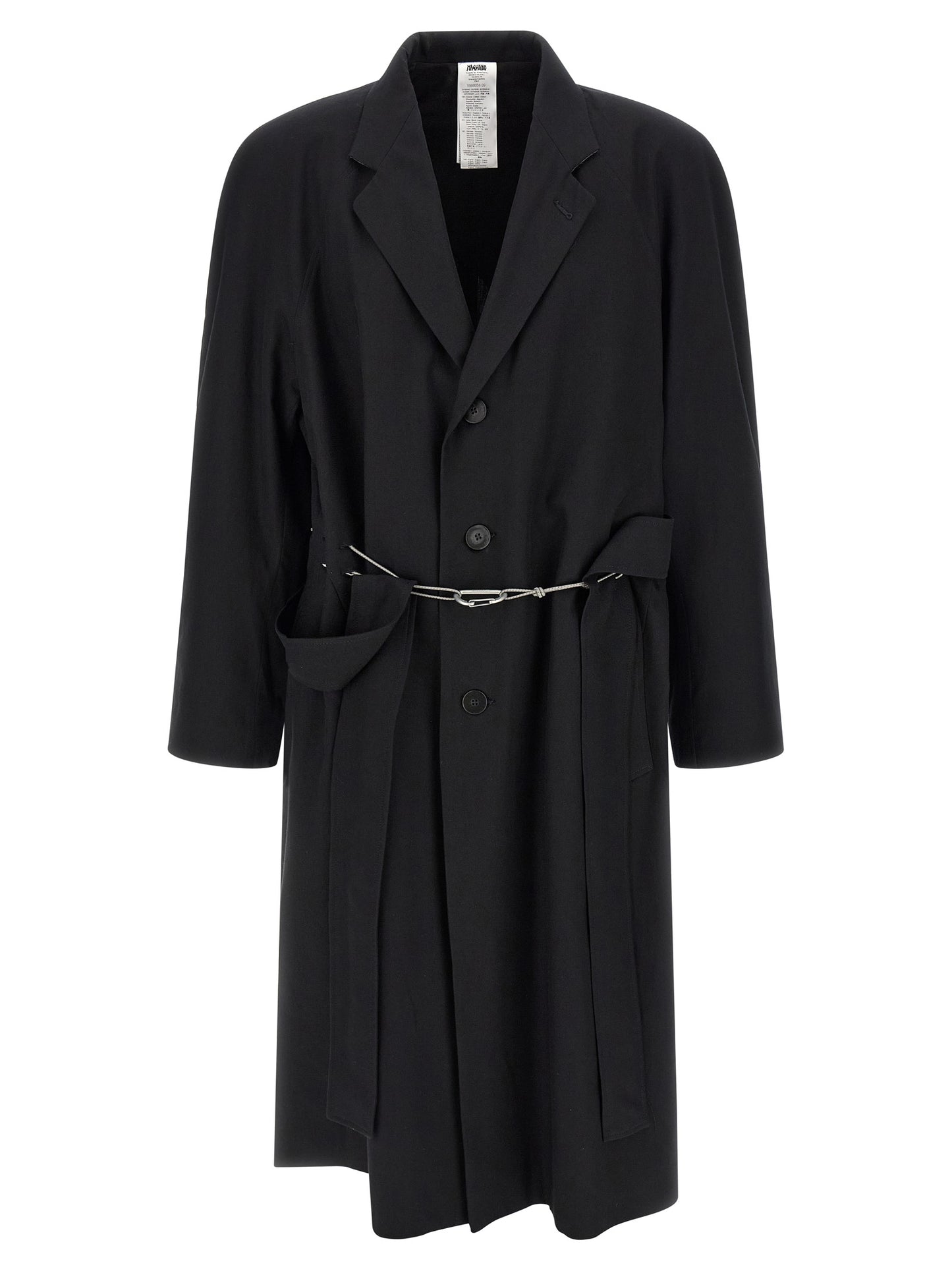 Black Cotton Coat