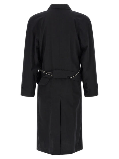Black Cotton Coat