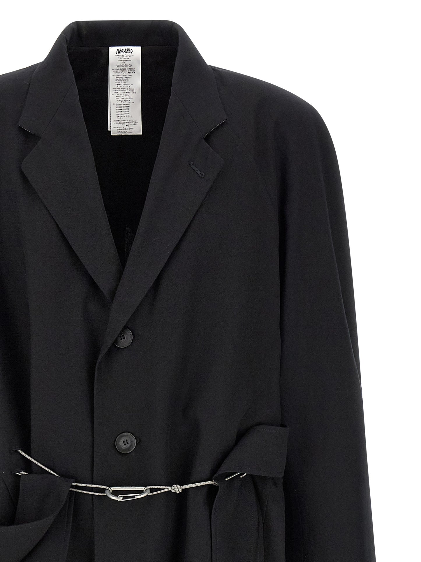 Black Cotton Coat