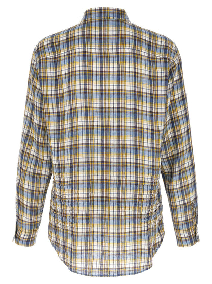 Multicolor Linen Blouse