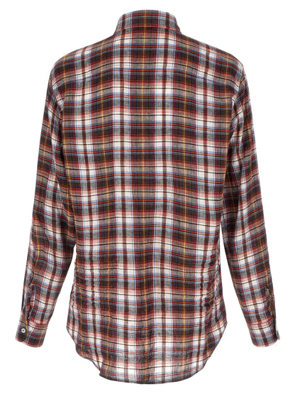 Multicolor Linen Blouse
