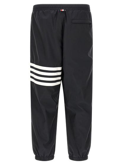 Blue Polyamide Joggers (Workout Pants)