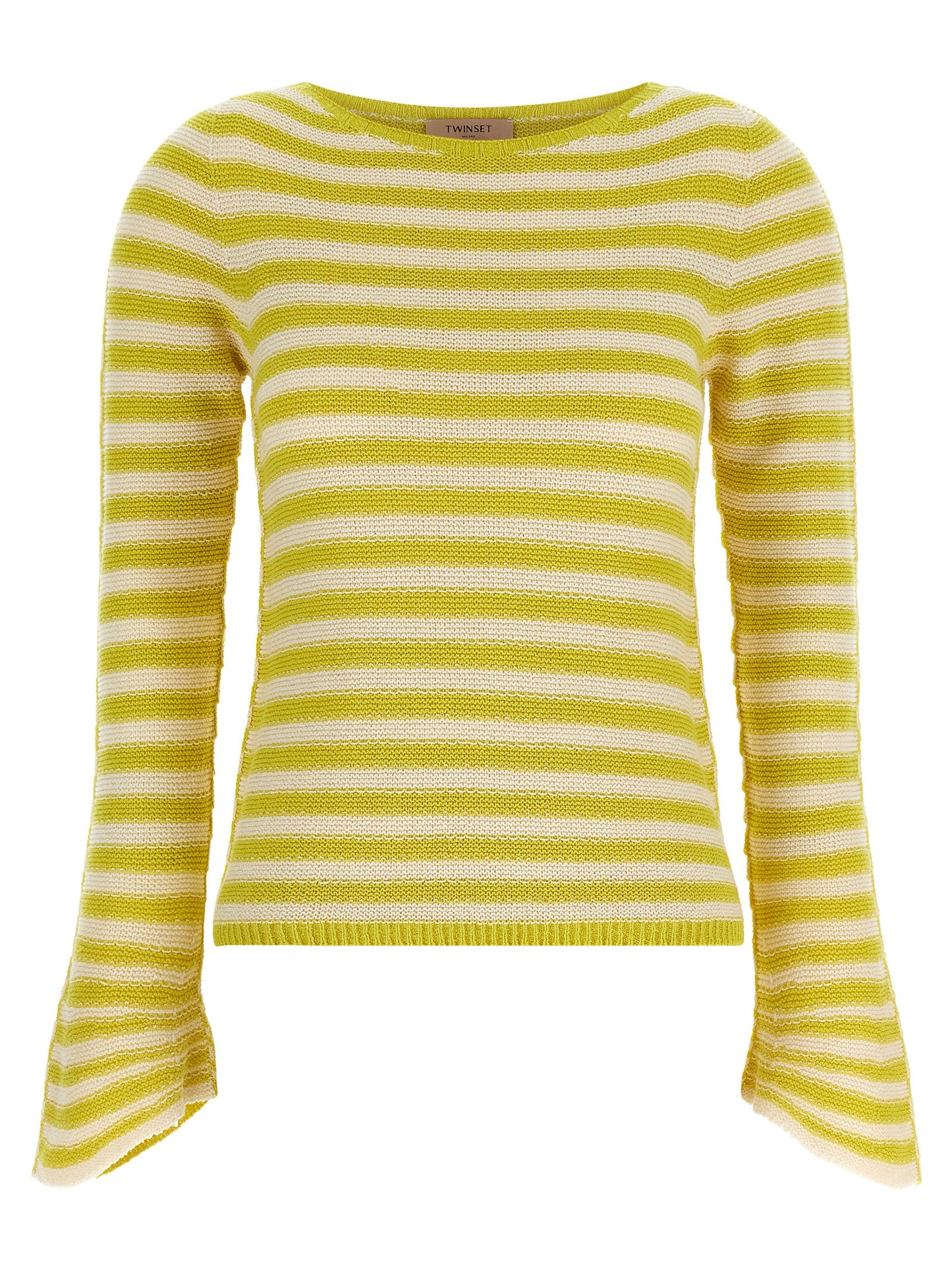 Bicolor Cotton Cardigan