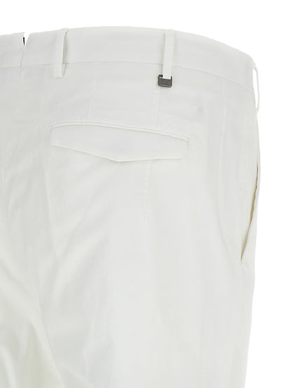 White Cotton Dress Pants