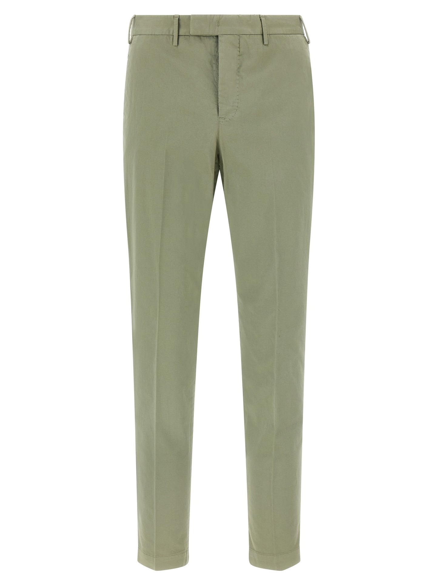 Bicolor Cotton Casual Pants
