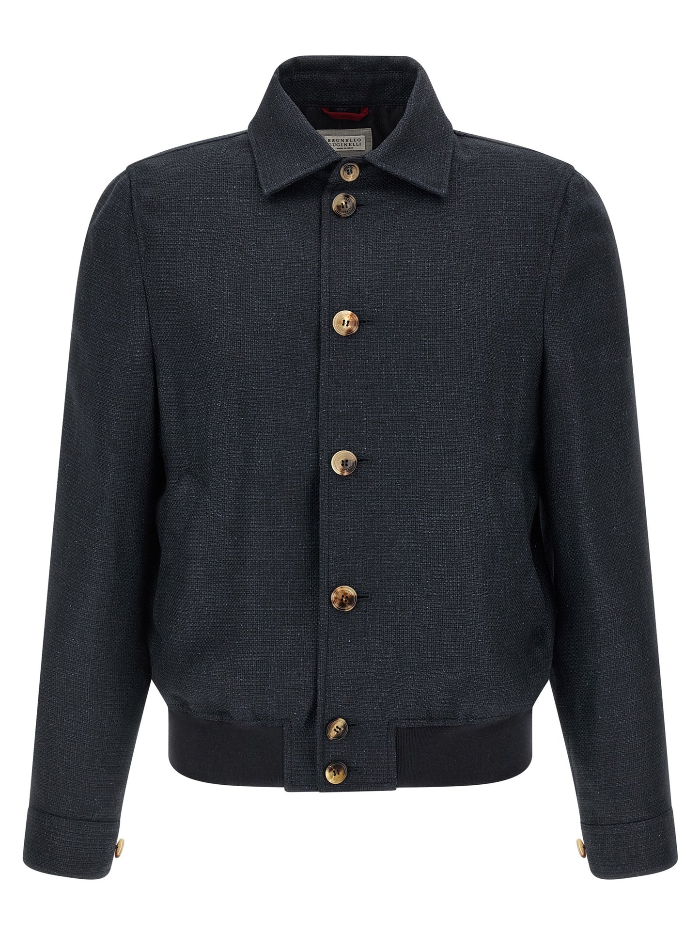 Blue Sisal Biker Jacket