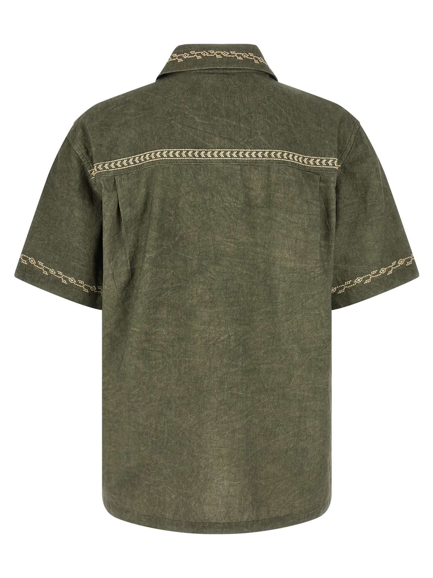 Bicolor Cotton Blouse