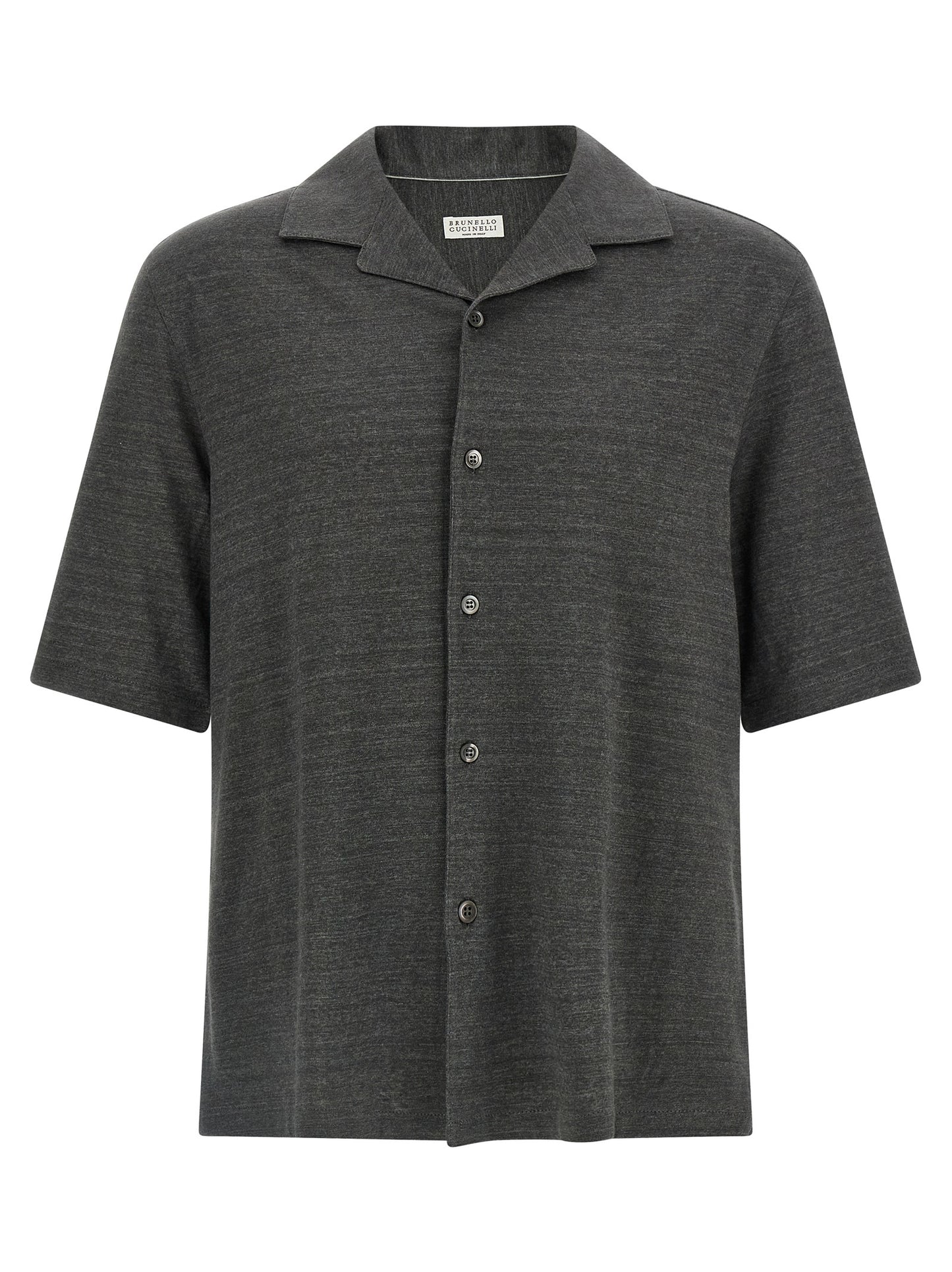 Gray Linen Blouse