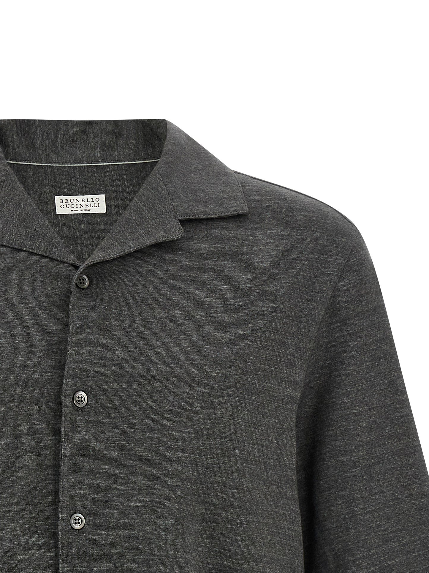 Gray Linen Blouse