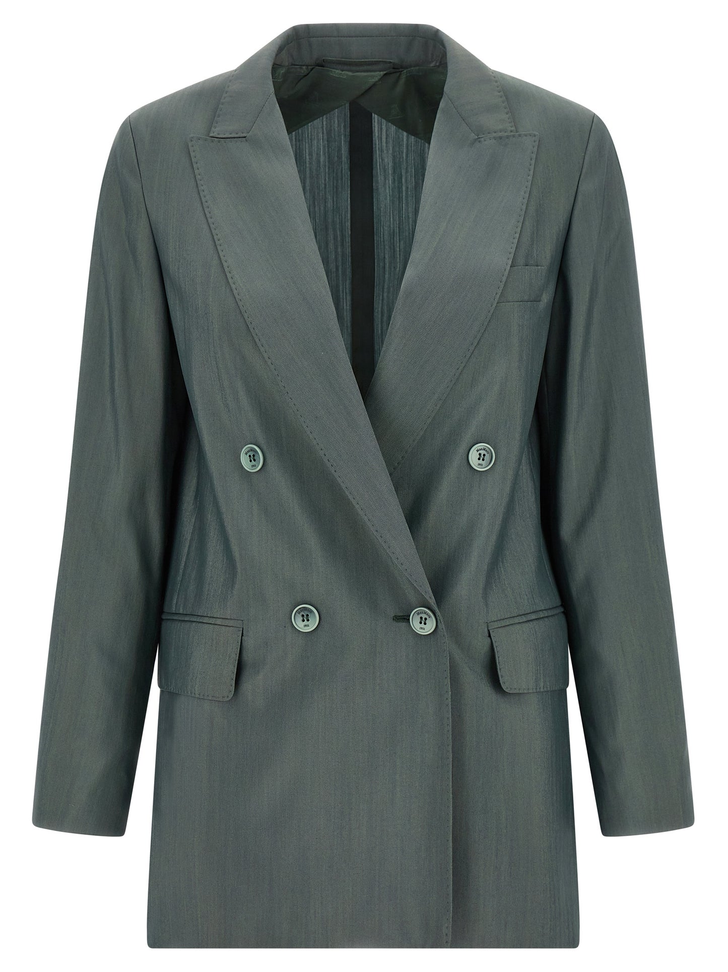 Bicolor Virgin Wool Blazer