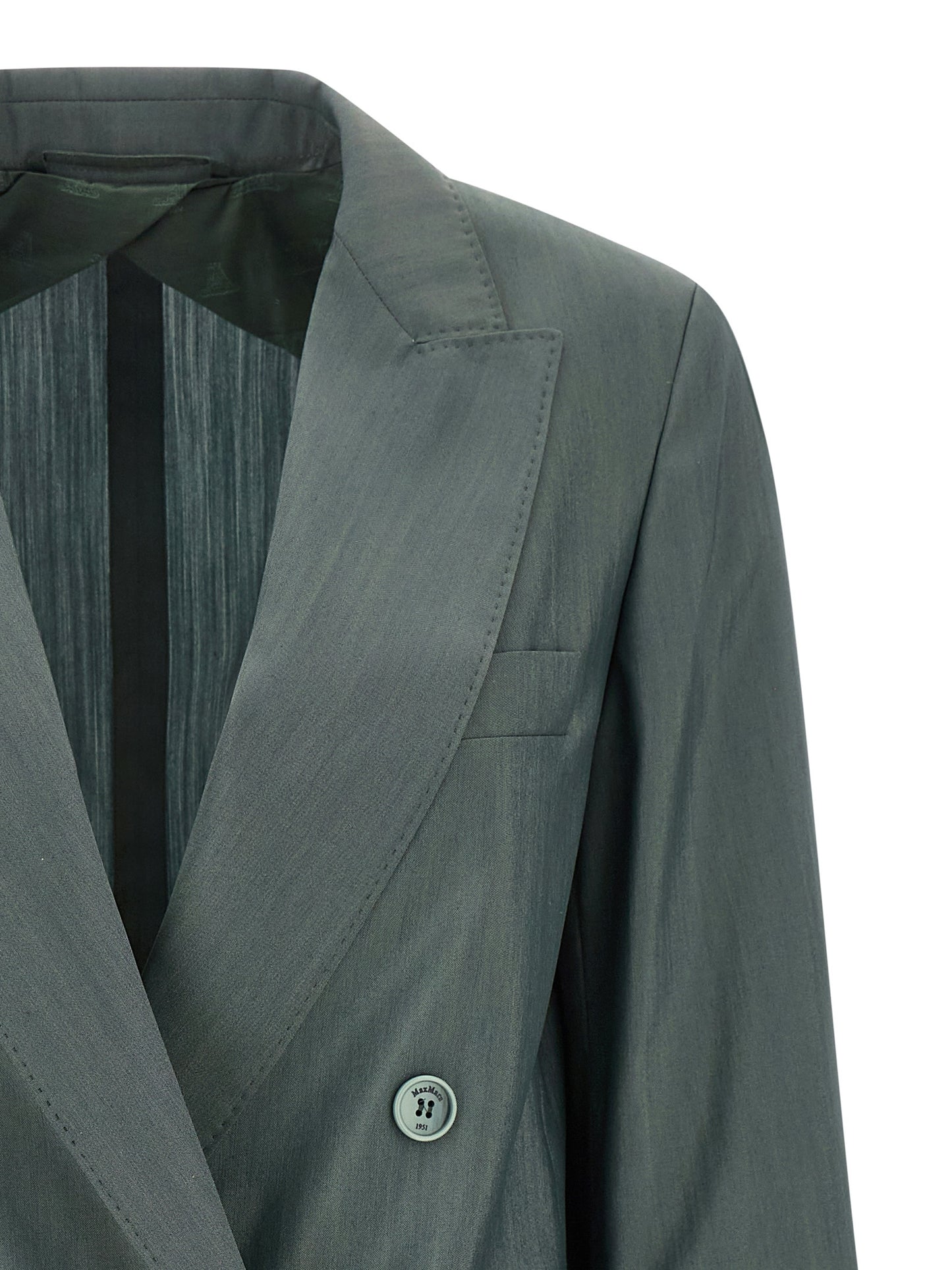 Bicolor Virgin Wool Blazer