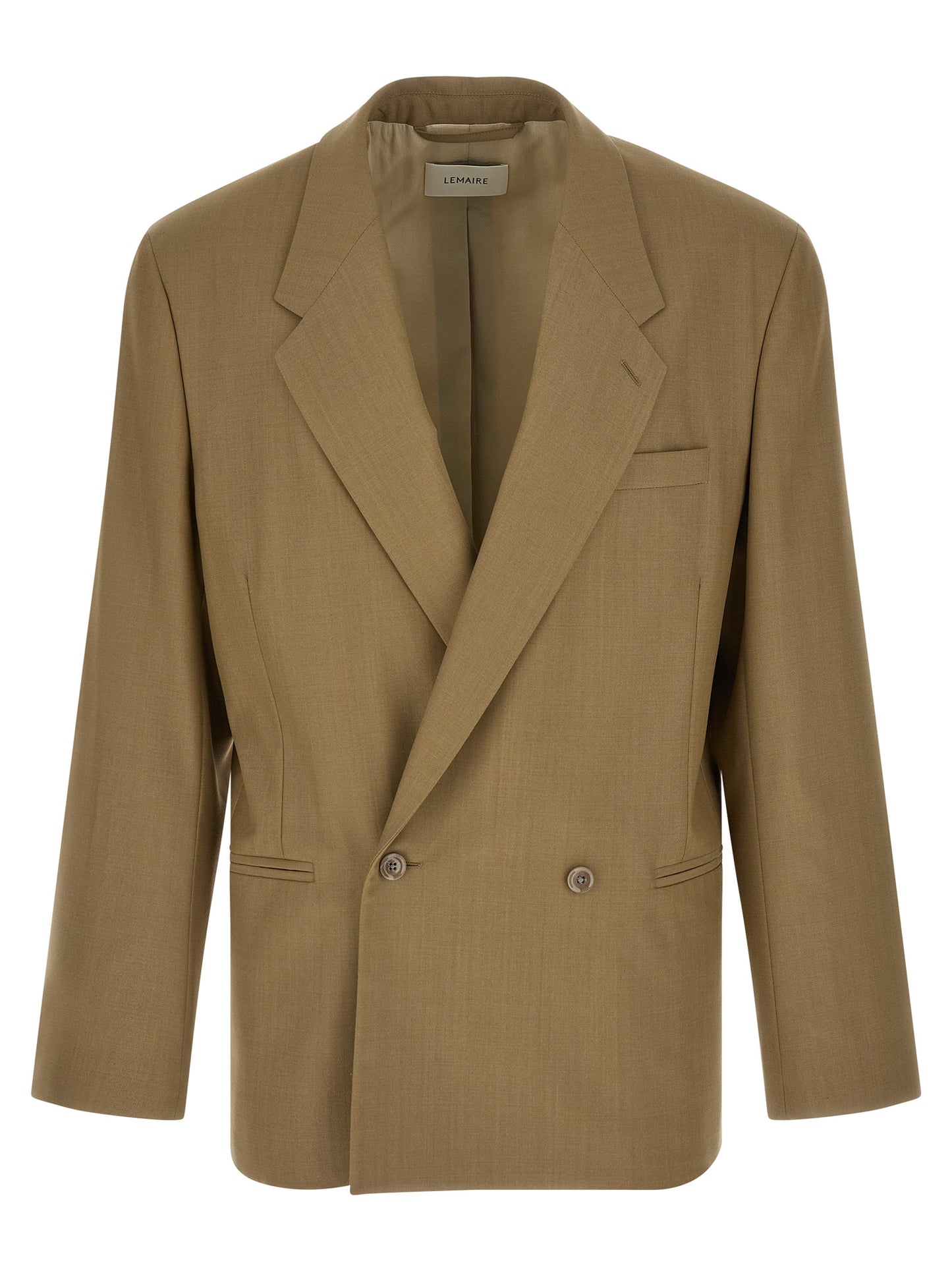 Bicolor Polyester Blazer