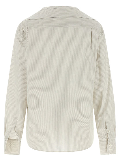 Gray Cotton Blouse