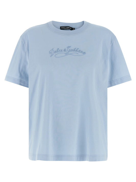 Blue Cotton T-Shirt