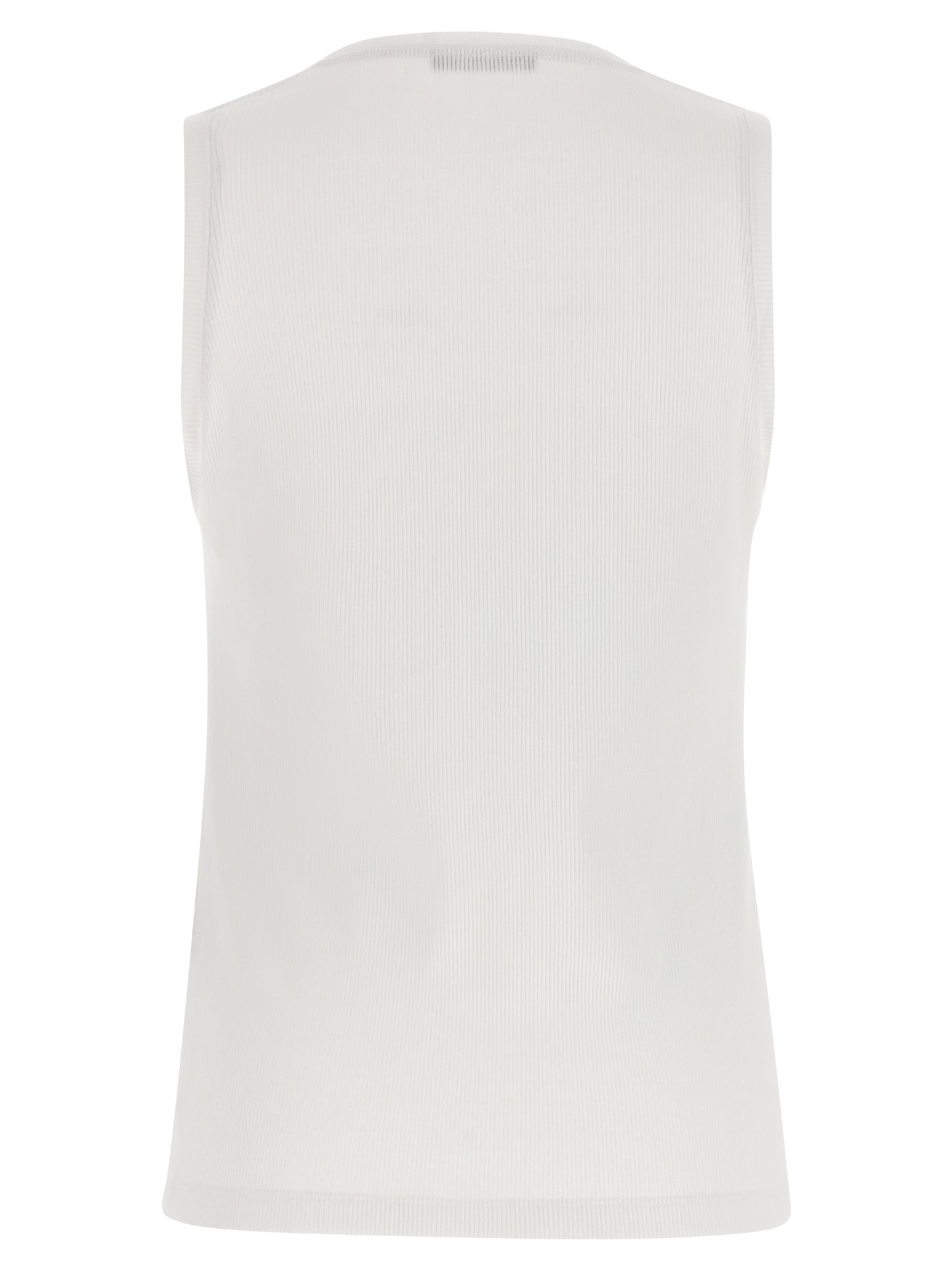 White Cotton Tank Tops