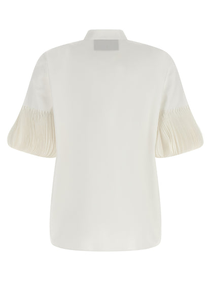 White Cotton Blouse