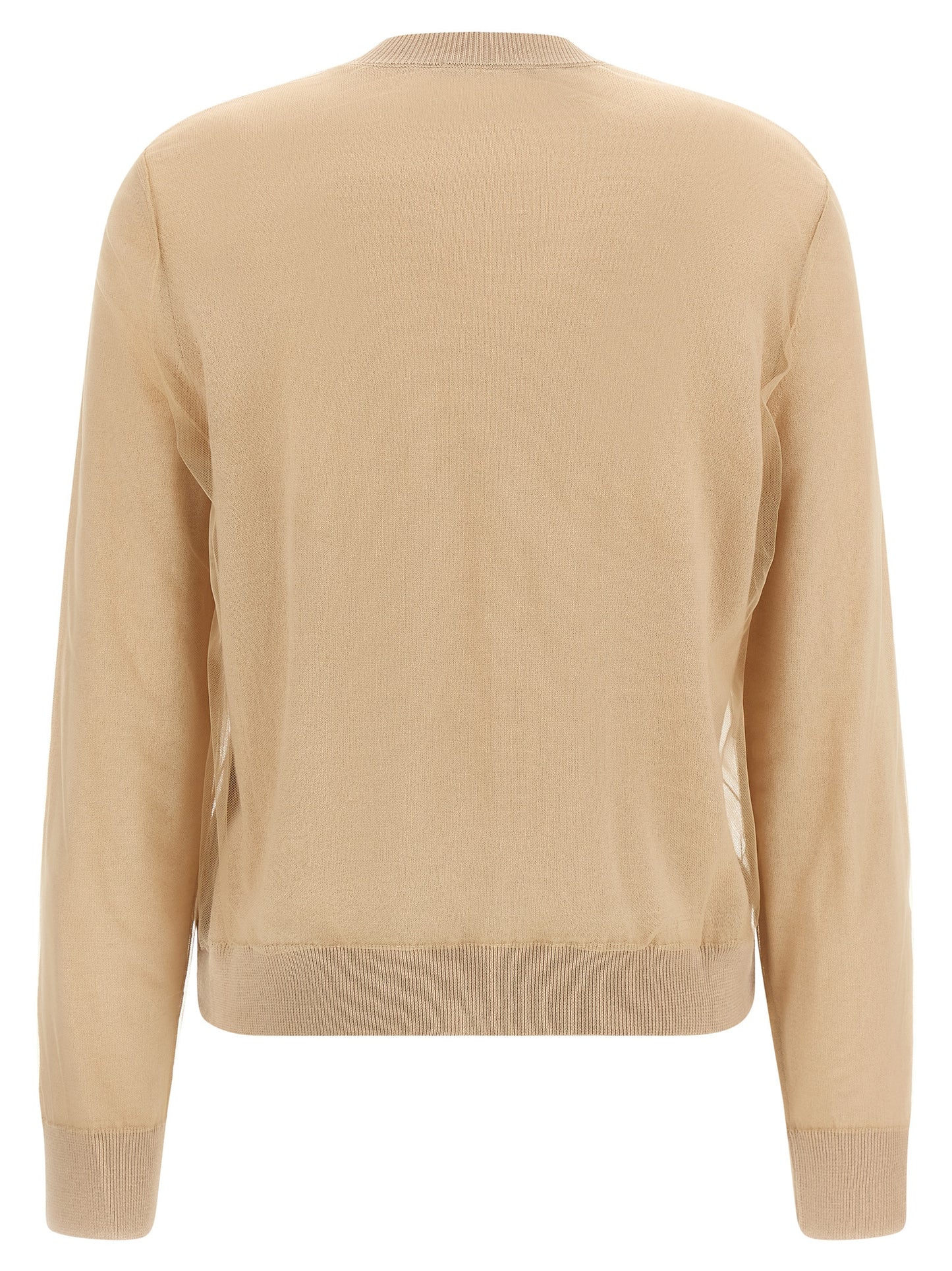 Brown Virgin Wool Cardigan